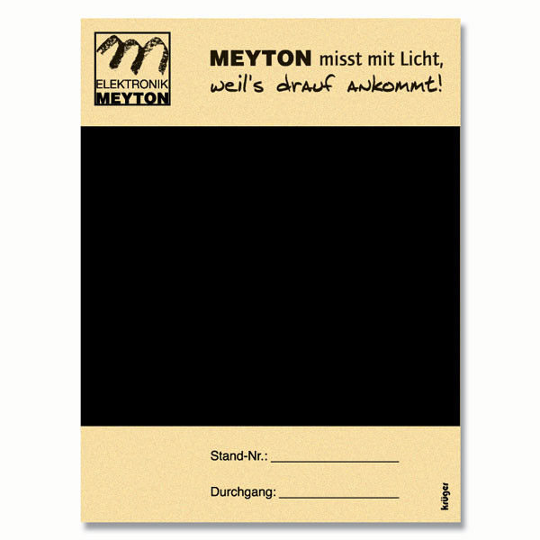 Meyton LG/LP-Hintergrundscheibe