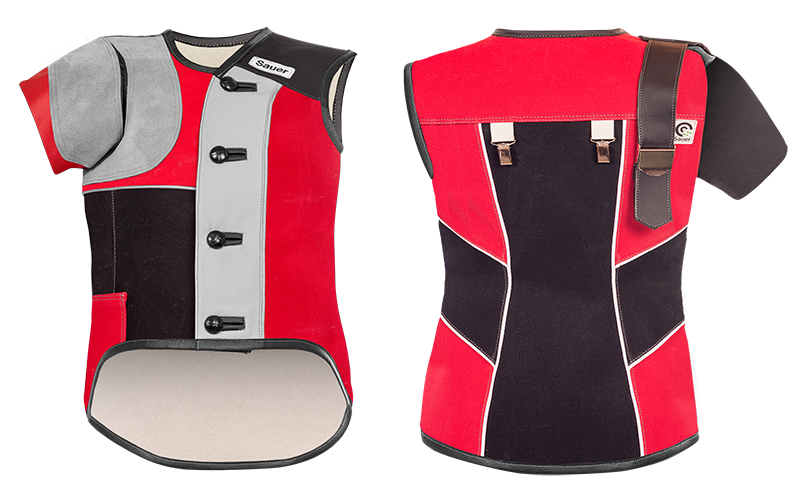 Kompl Clothes Sauer Shooting Vest Double Canvas for Seated Position Woman | vests ...