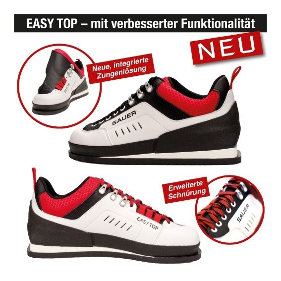 Sauer Pistolenschuh Easy Top weiß