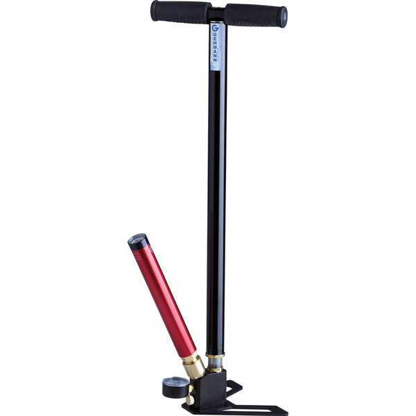 Gehmann Pressluftpumpe mit Manometer